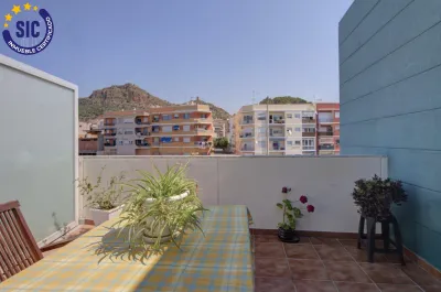 LUMINOSO ÁTICO EN URBANIZACIÓN CON PISCINA ALMENARA PUEBLO 19