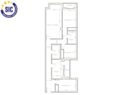 AMPLIO Y LUMINOSO PISO EN ALMENARA 44