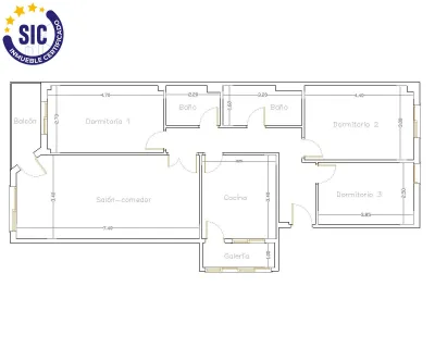 AMPLIO PISO CON GARAJE Y TRASTERO 64