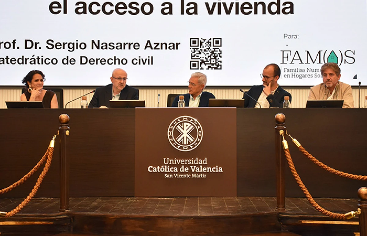 Un proyecto solidario para facilitar el acceso a la vivienda a las familias numerosas
