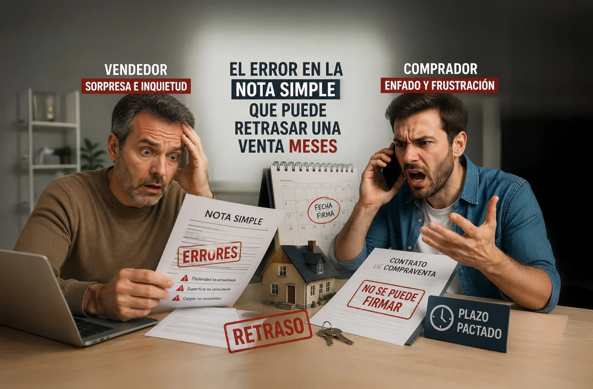 Errores en la nota simple que pueden terminar en una demanda judicial